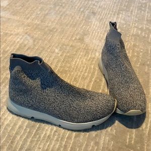 Vince Tyra grey/gray sock shoes